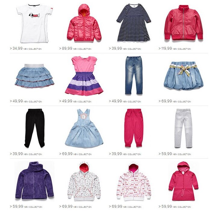 Цены на детскую одежду Reserved