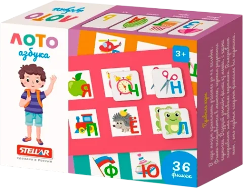 Развивающая игра Stellar Азбука / 00920