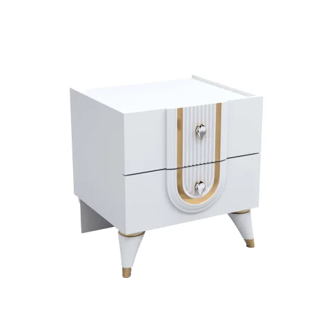 Прикроватная тумба Кастанье Монреаль СП 041-04 (белый)