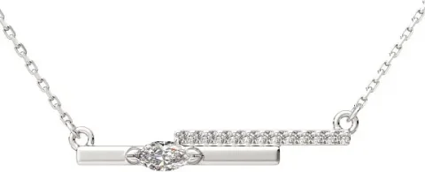 Колье из серебра ZORKA 0550088.ZZ (45см, с фианитами)