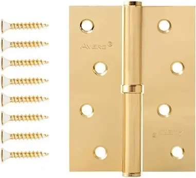 Петля дверная Avers 100x75x2.5-B-G-R (золото)
