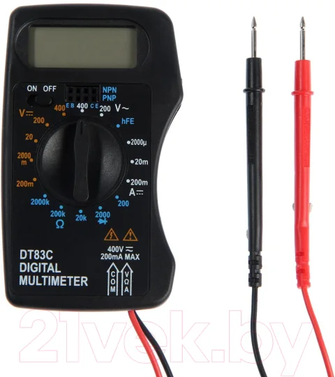 Мультиметр цифровой Tundra DT-83C (1026053)