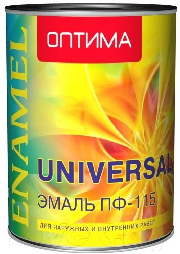 Эмаль Оптима ПФ-115 (1.9кг, шоколадный)
