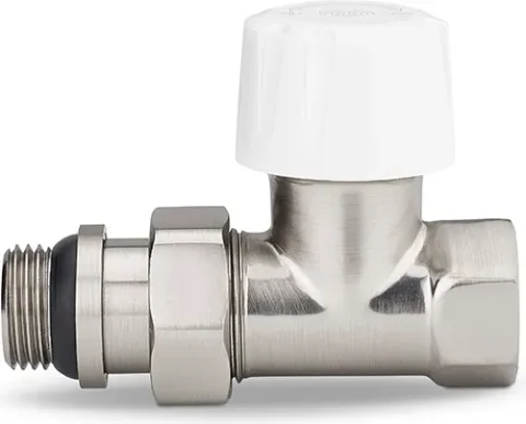 Клапан термостатический Varmega Прямой 1/2" / VMDV06-510404 (матовый никель)