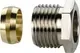 Обжим для декоративных трубок Simplex 1/2"x15мм / F 10352 (никелированный) — фото 2