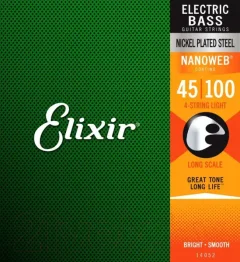 Струны для бас-гитары Elixir Strings 14052 45-100 4-Strings — фото 7