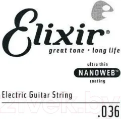 Струна для электрогитары Elixir Strings 15236 0.36 — фото 3