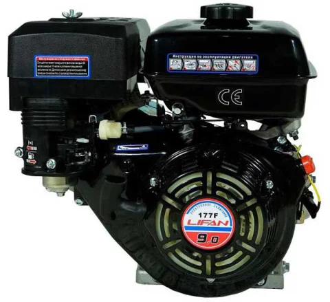 Двигатель бензиновый Lifan 177F / A0910-0565 (9 л.с., под шпонку)
