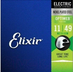 Струны для электрогитары Elixir Strings 19102 / 11-49 — фото 3