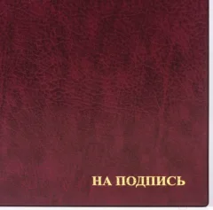 Папка адресная DPS На подпись / 2032.Н-103 (бордовый) — фото 4