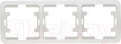 Рамка для выключателей и розеток Makel 22013 (белый) — фото 3