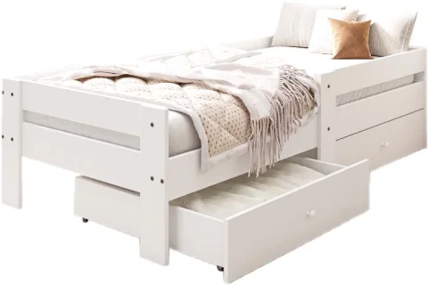 Кровать-тахта EcoWood Флорида-2 с ящиками 80х180 / ECO.001.00061.80-180.101SE