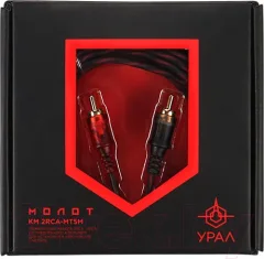 Межблочный кабель для автоакустики Урал КМ 2RCA-MT5M — фото 6
