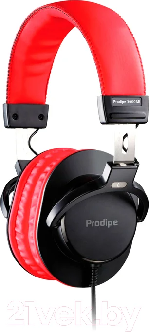 Наушники Prodipe 3000BR (черный/красный)