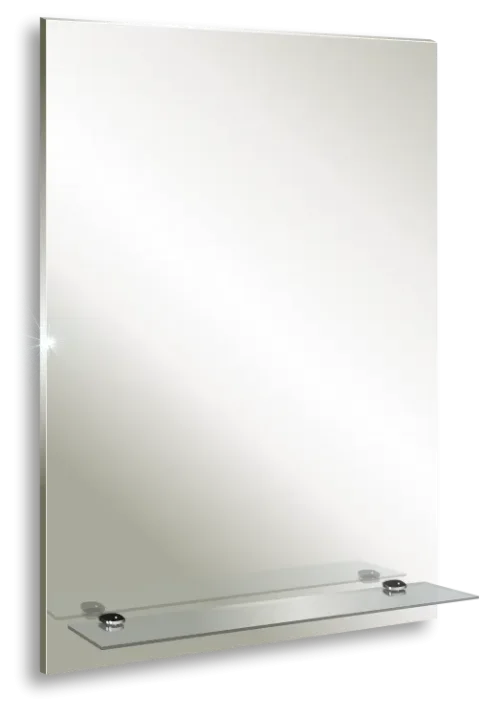 Зеркало Silver Mirrors 39х59 с полкой / 00000418