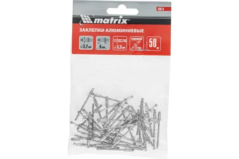 Набор заклепок Matrix 40610