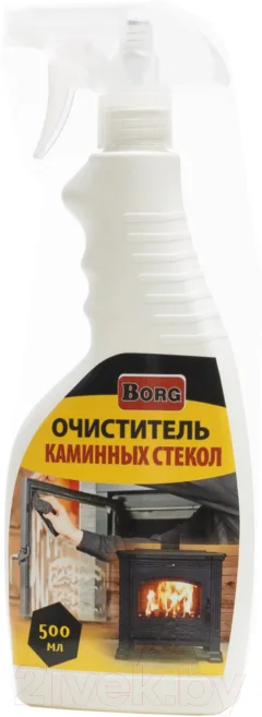 Очиститель каминных стекол Borg 500мл — фото 1