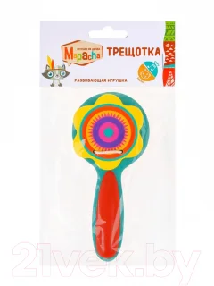 Музыкальная игрушка Mapacha Трещотка / 76434 (синий/желтый) — фото 3