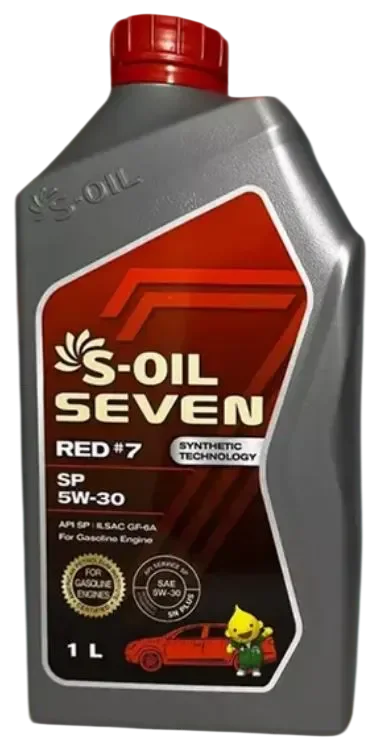 Моторное масло S-Oil Seven 7 Red 7 SP 5W30 / E108299 (1л)