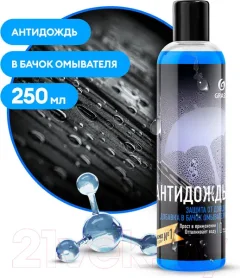 Очиститель стекол Grass Антидождь / 800440 (250мл) — фото 7
