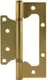 Петля дверная Нора-М 800-5 FHP 125x75x2.5 накладная универсальная (матовый кофе, без колп.) — фото 4