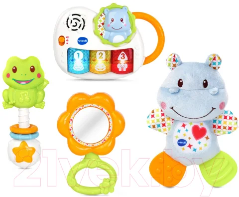 Набор погремушек Vtech Первый подарочный набор / 80-522026