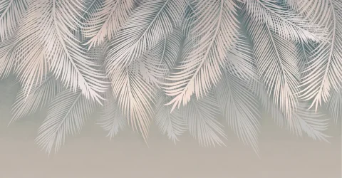 Фотообои листовые Citydecor Пальмовые листья 83 (500x260см)