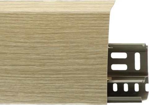 Плинтус LinePlast 85мм LS010+LK001
