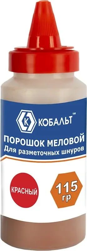 Краситель разметочного шнура Кобальт Порошок меловой 907-255 (красный)