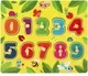 Развивающая игрушка Mapacha Вкладыш. Цифры. Изучаем цифры и фрукты / 962002 — фото 4