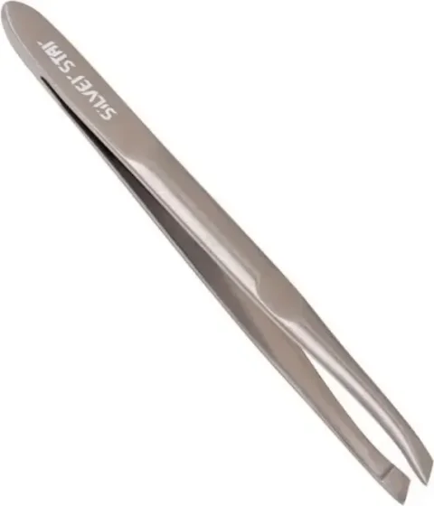 Пинцет косметический Silver Star АТ-9963 Косой
