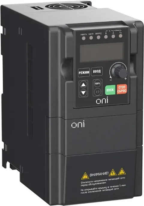 Частотный преобразователь ONI A150 380В 3ф 1.5кВт 5А / A150-33-15NT