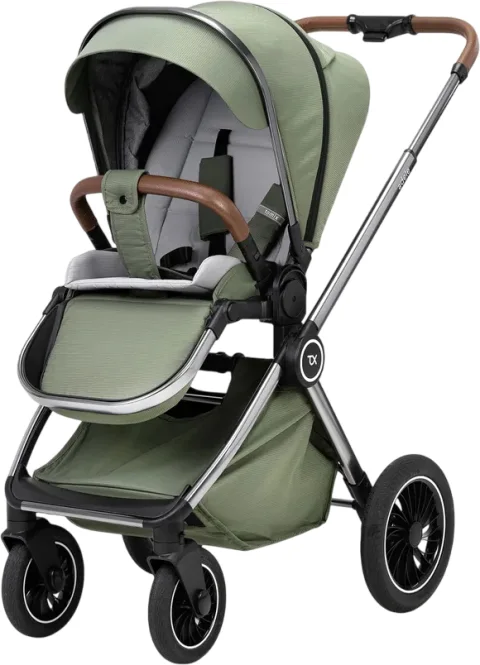 Детская универсальная коляска Tomix Adele 3 в 1 / S760/3 (оливковый)