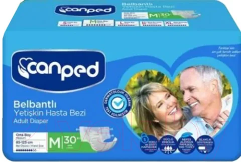 Подгузники для взрослых Canped Aio Seco (M, 30шт)