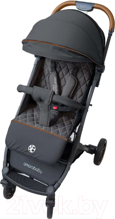 Детская прогулочная коляска Amarobaby Airy / AB23-10AIRY/09 (черный)