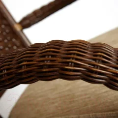 Комплект садовой мебели Tetchair Andrea (ротанг/античный орех) — фото 3