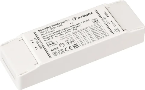 Блок питания для светильника Arlight ARJ-SP-12450-TUYA 12W 9-45V 0.1-0.45A WiFi 2.4G IP20 / 043941(1)