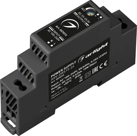Блок питания для светильника Arlight ARV-DRS-15-24 24V 0.63A 15W / 057073
