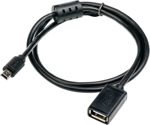 Кабель ATcom AT3792 0.1m USB(Af) - microUSB OTG