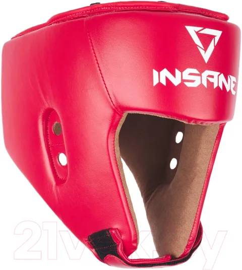 Боксерский шлем Insane Aurum / IN22-HG200 (XL, красный)