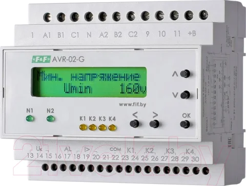 Контроллер для реле Евроавтоматика AVR-02-G / EA04.006.005