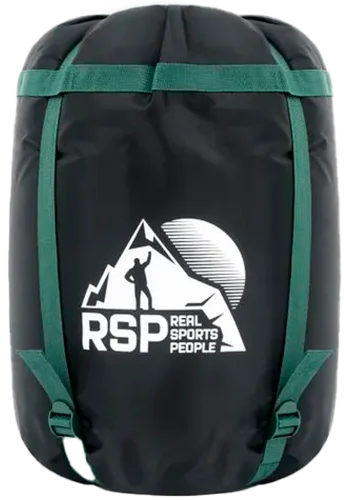 Чехол для спального мешка RSP Outdoor Bag L компрессионный / B-BAG-L-BLAGN (черный/зеленый)