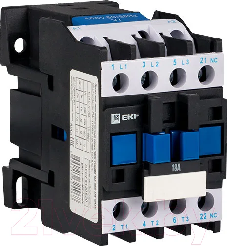 Пускатель магнитный EKF Basic ПМЛ-1160ДМ / pml-s-18-400-basic