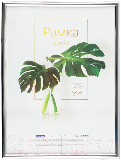 Рамка OfficeSpace Basic / РП_41695 (серебристый)