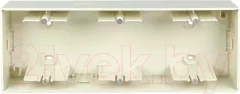 Коробка открытого монтажа ABB Basic 55 1799-0-0973 (слоновая кость) — фото 3