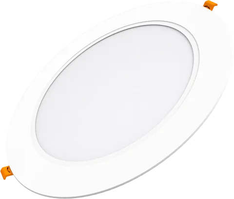 Точечный светильник Gauss Basic Downlight круг 24W 2100m 4000K IP20 225x26 / 9030520224 (белый)