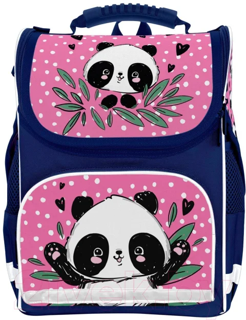 Школьный рюкзак Schoolformat Basic. Pandastic / РЮКЖК-ПНС (синий)