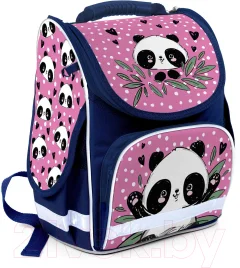 Школьный рюкзак Schoolformat Basic. Pandastic / РЮКЖК-ПНС (синий) — фото 2