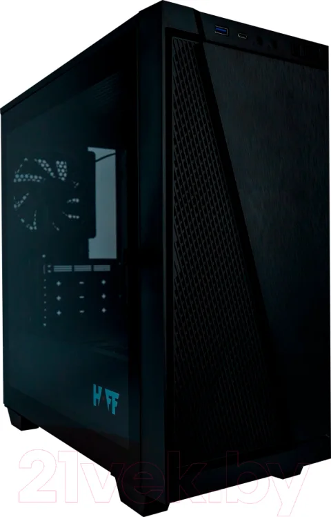 Корпус для компьютера HAFF Bind Black (без БП)