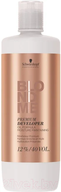 Эмульсия для окисления краски Schwarzkopf Professional BlondMe Premium Developer Oil Formula Moisture Maintaining 12% (1л)